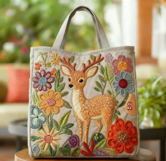 3D Fashion-Printed Tote Bag - Oxford Cloth Shoulder Bag for Women & Men | Sarah Express